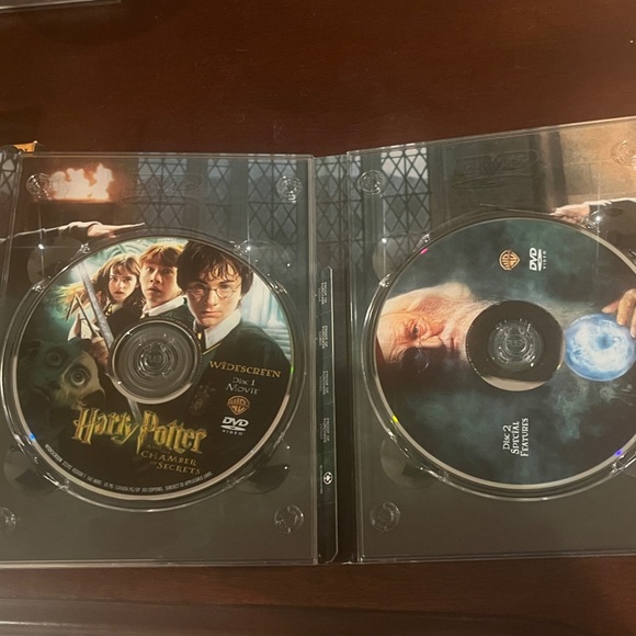 Harry Potter DVD 3-Movie Set Sorcerer’s Stone, Chamber of Secrets, Prisoner - Picture 7 of 16